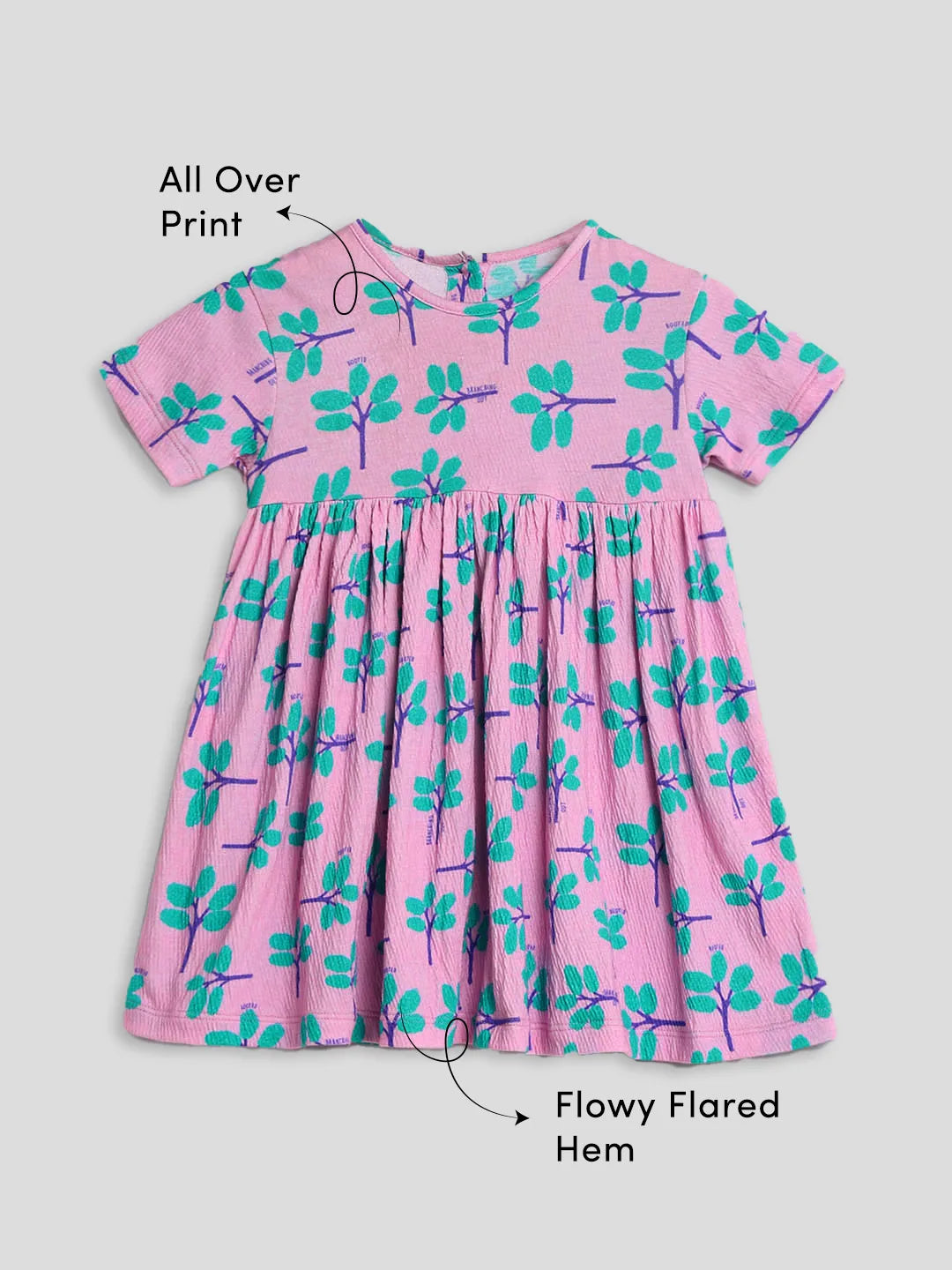 Cotton A-Line Dress