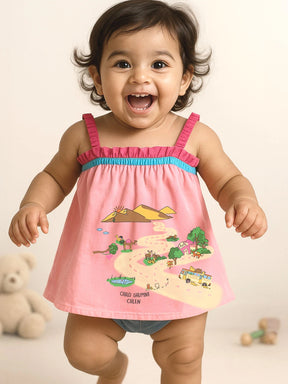Go Travel Cotton Shift Dress