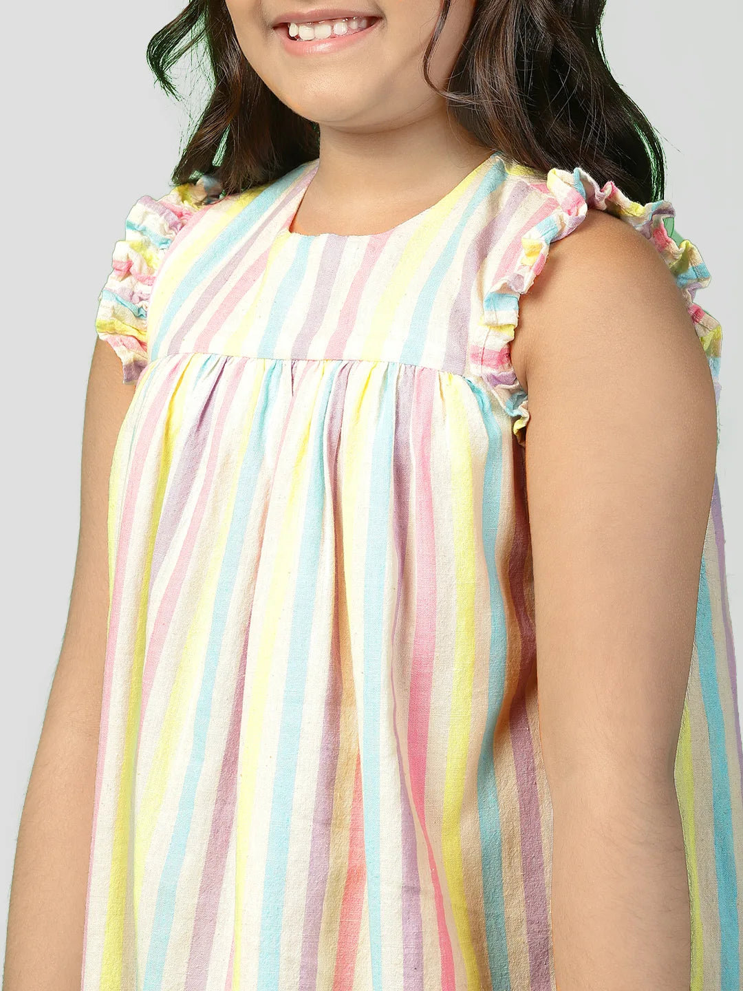 Striped Cotton Dress