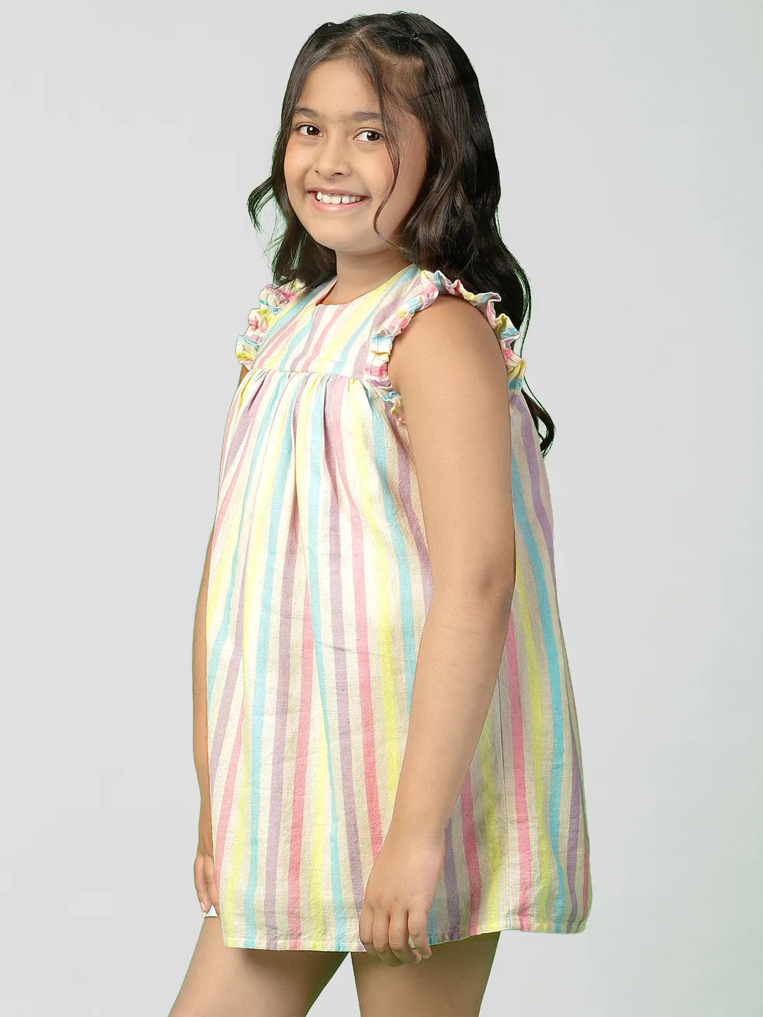 Striped Cotton Dress