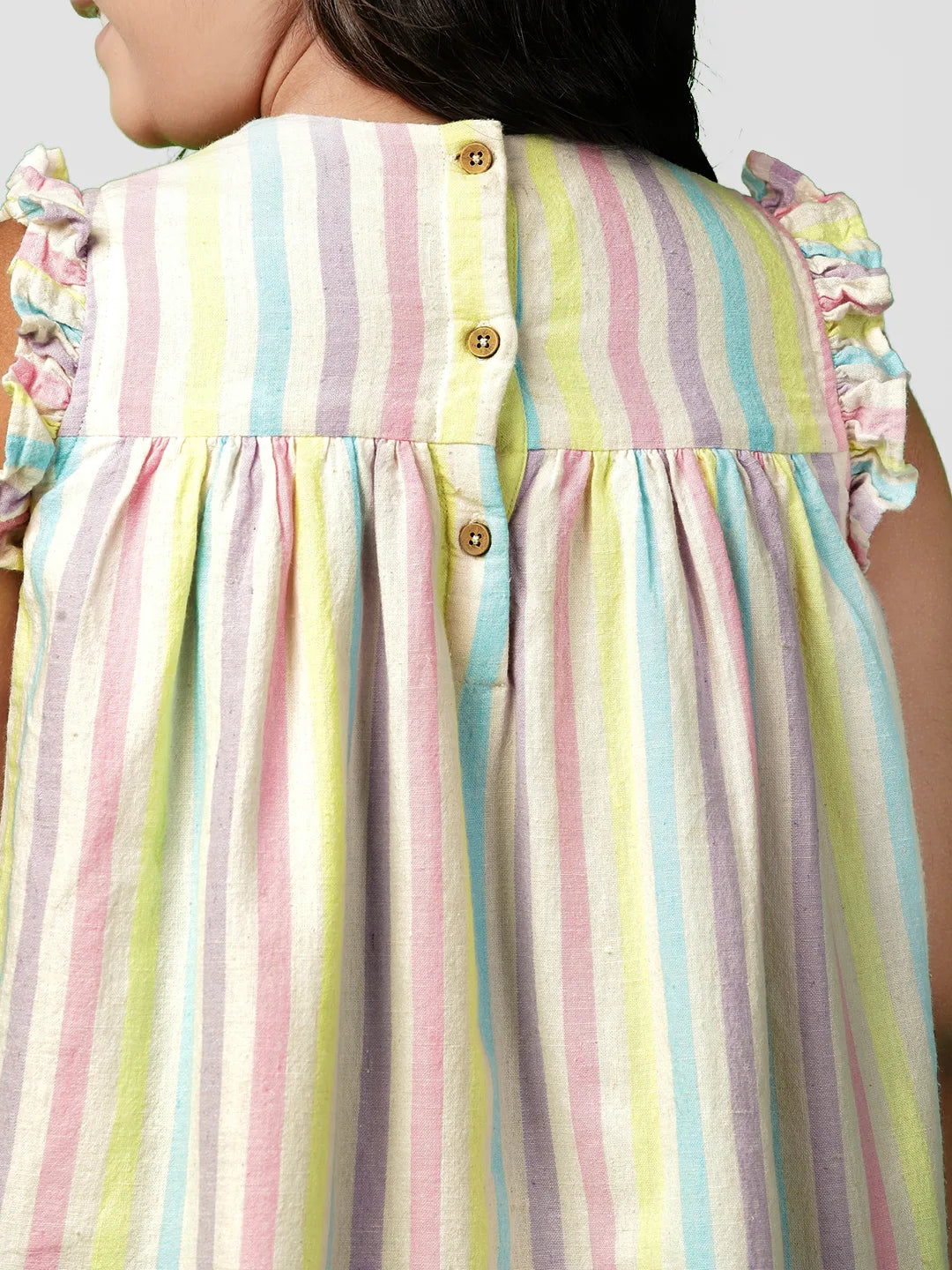 Striped Cotton Dress