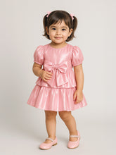 Pink Satin Princess Dress