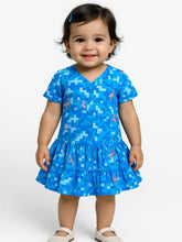 Happy Camouflage Cotton Drop-Waist Dress
