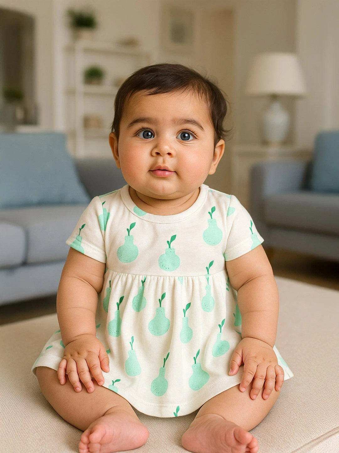 Happy Pear Cotton A-Line Dress