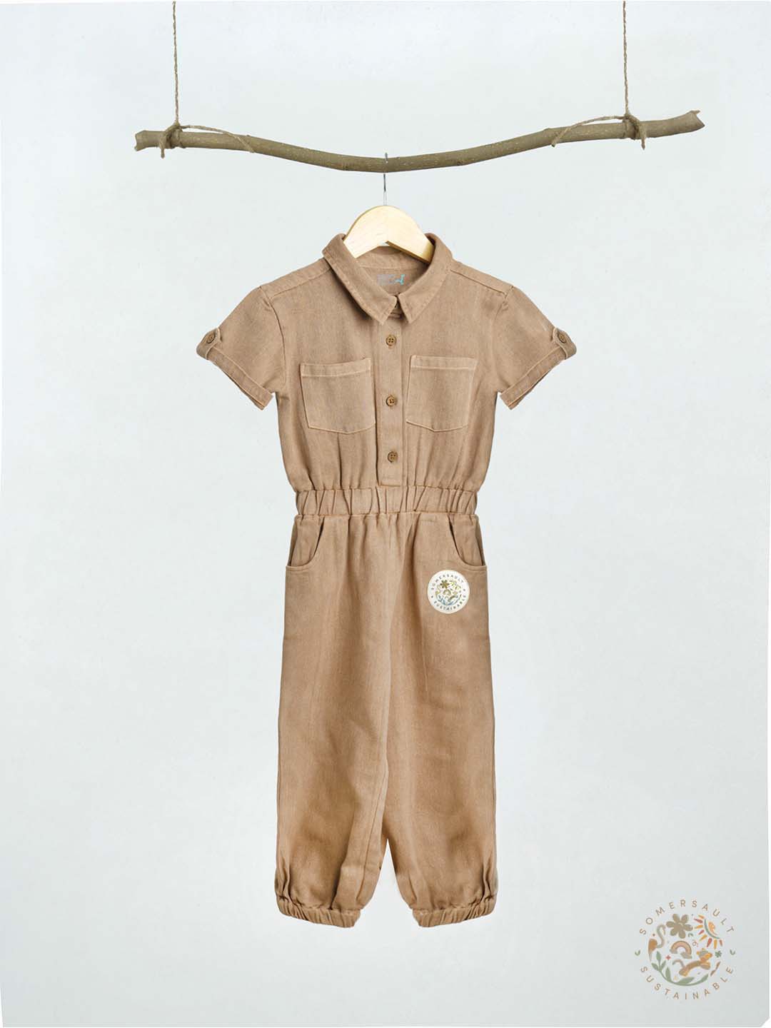Sand Natural Jumpsuit Somersault