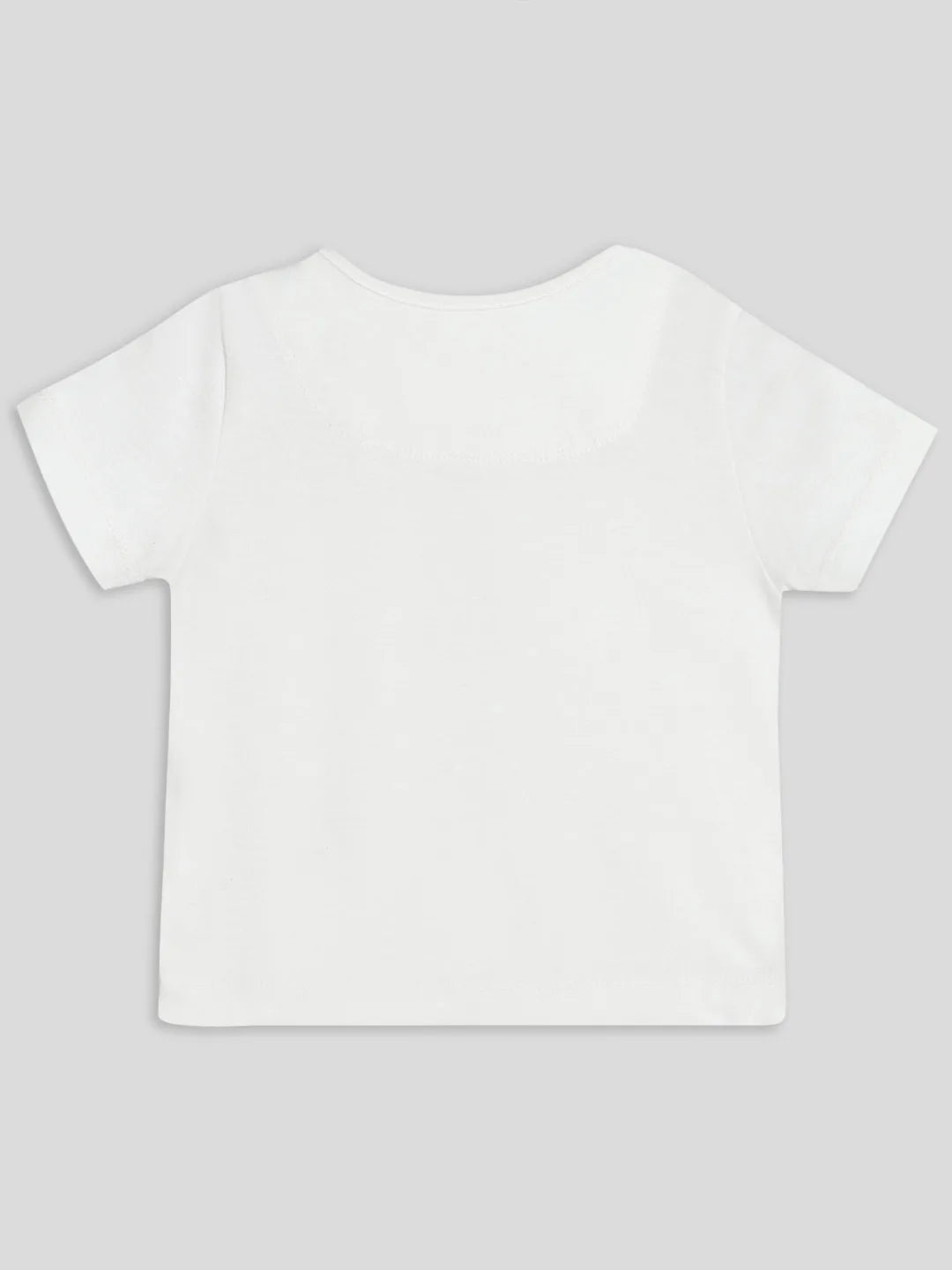 Printed Cotton Dungaree with Tee