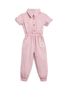 Pink Natural Jumpsuit Somersault