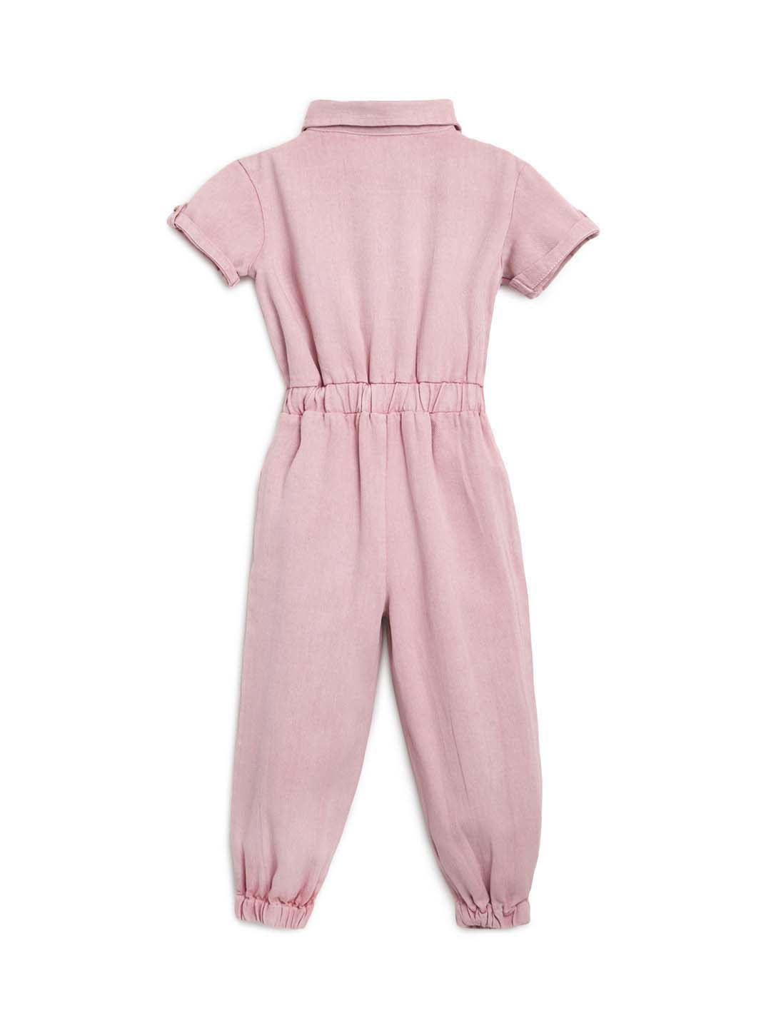Pink Natural Jumpsuit Somersault