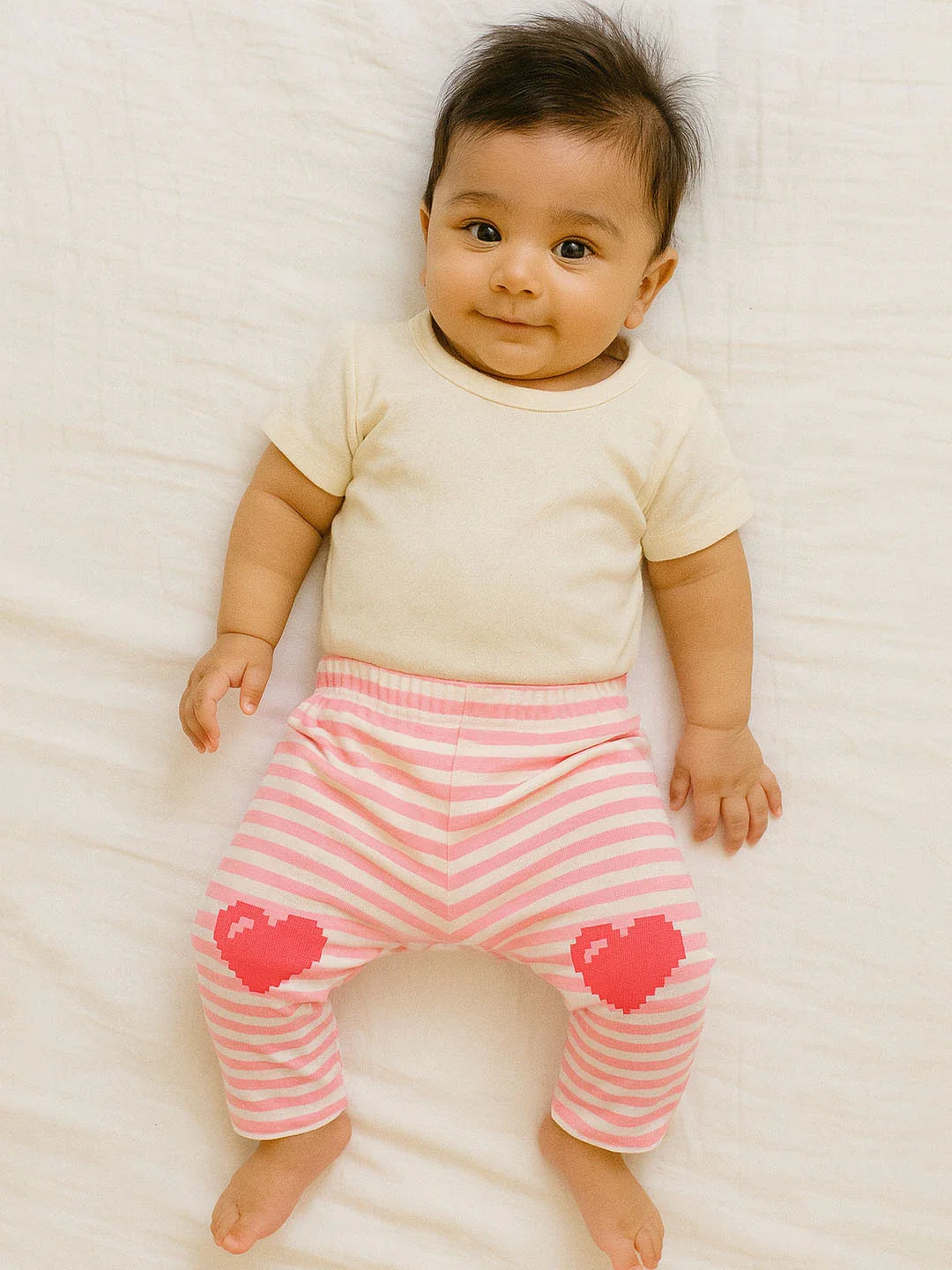 Digi Hearts Cotton Leggings