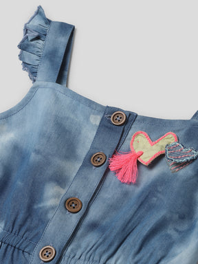 All Hearts Tie N Dye Romper Somersault