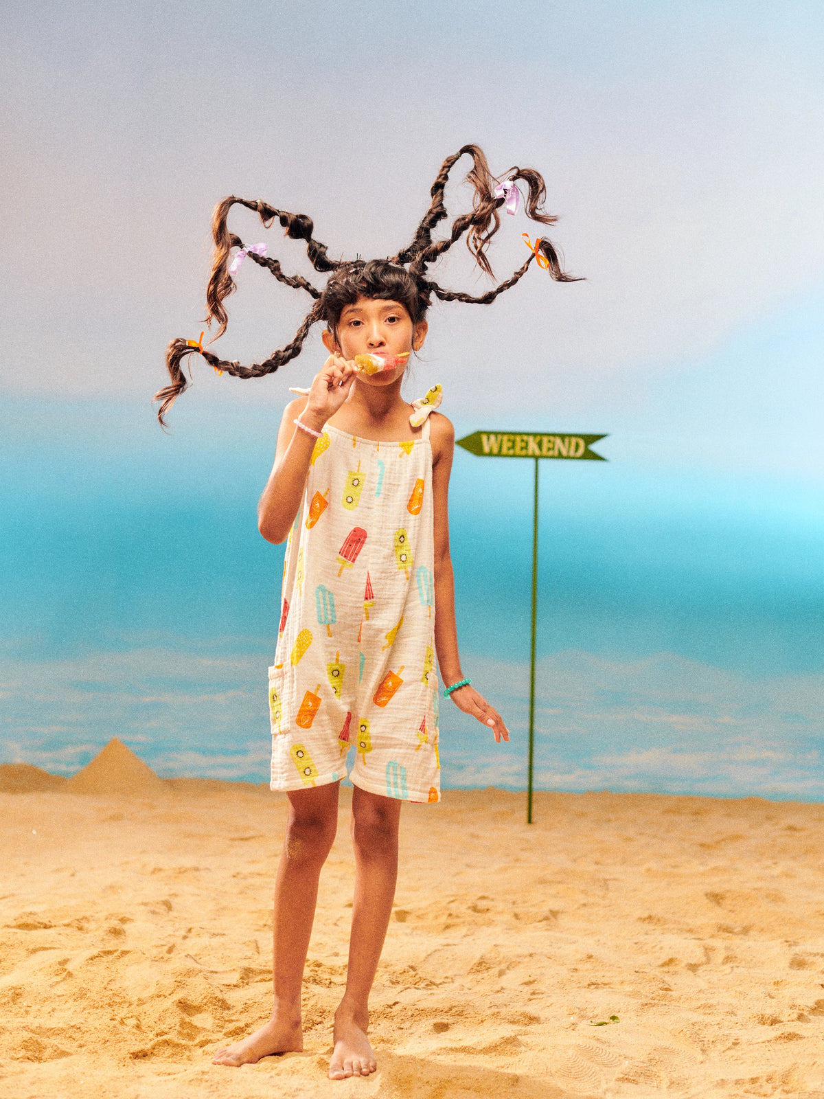 Popsicle Romper Somersault