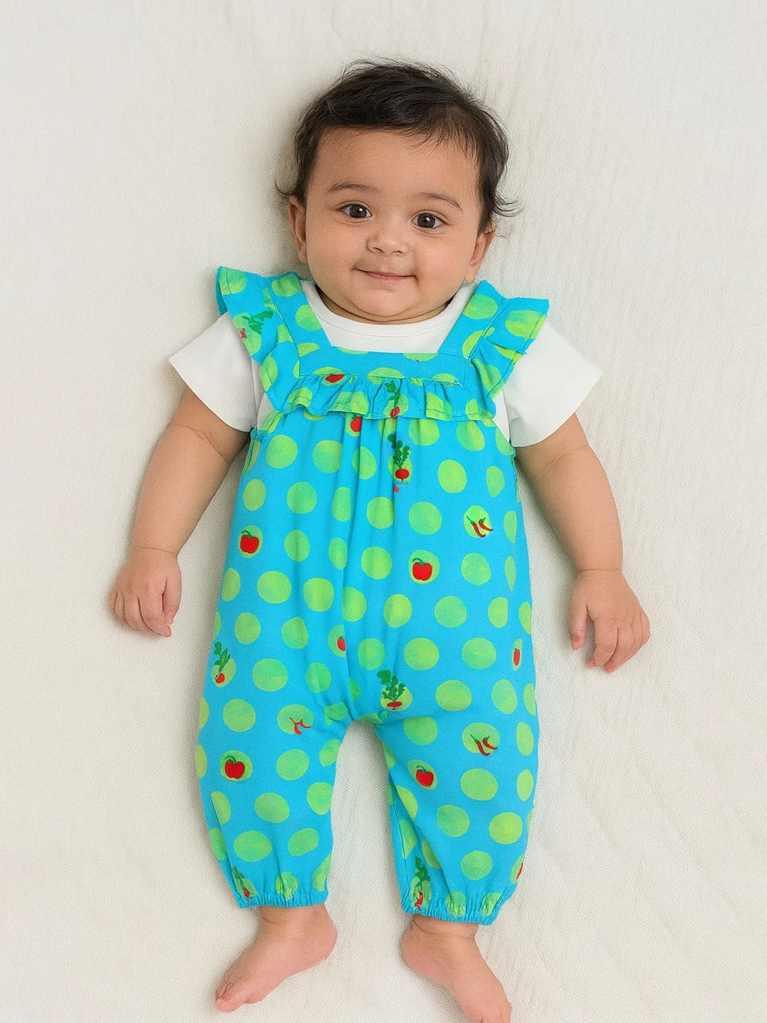 Home Grown Cotton Romper with Tee