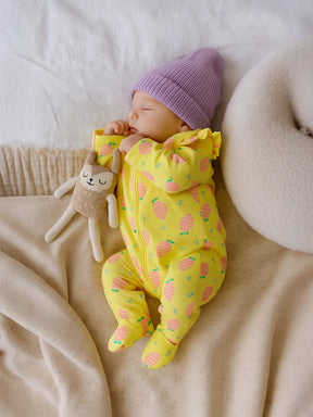 Yellow Zip Sleepsuit