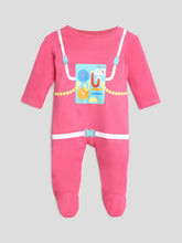 Pink Seatbelt Sleepsuit