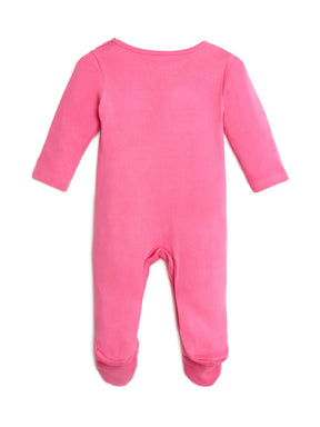 Pink Seatbelt Sleepsuit