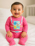 Pink Seatbelt Sleepsuit