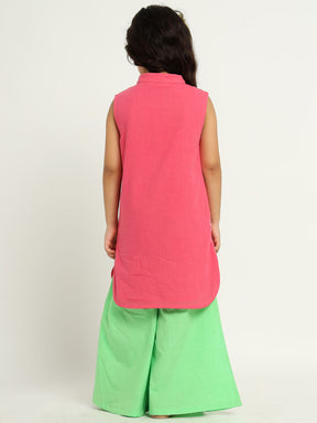 Happy Windmill Kurta and Palazzo Set