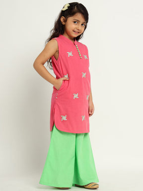 Happy Windmill Kurta and Palazzo Set