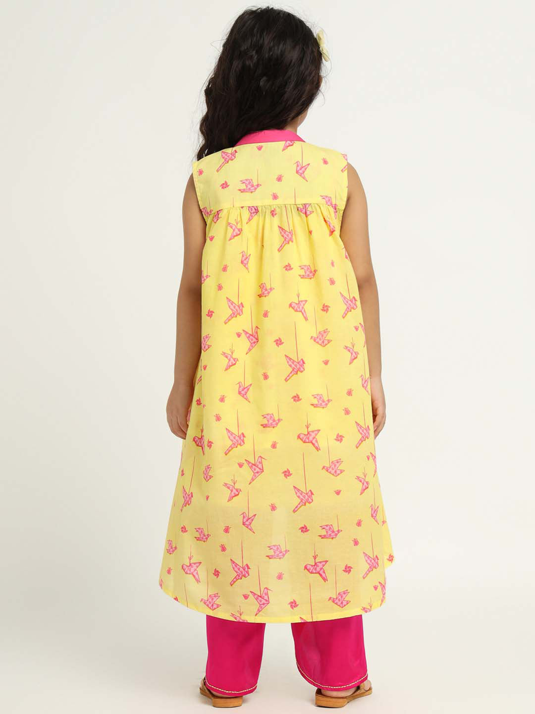 Kurta Dhoti Set With Shrug