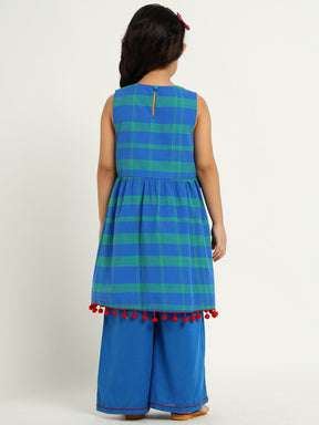 Peacock Frock Kurta & Palazzo Set
