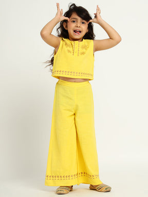 Marigold Top and Palazzo Set