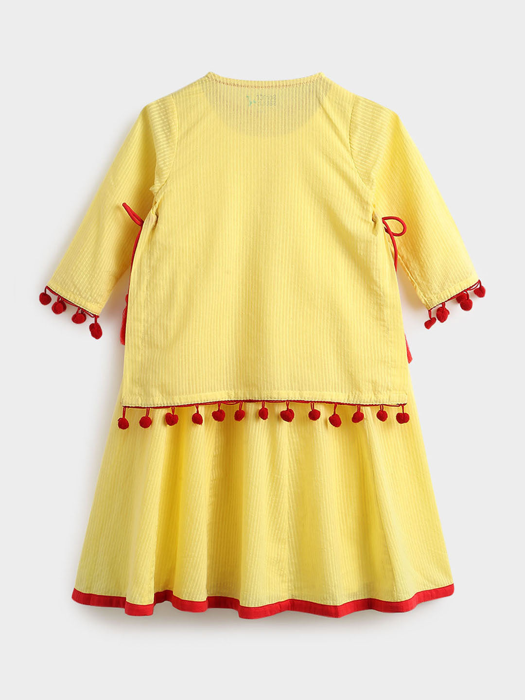 Yellow Embroidered Dress