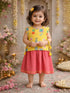 DRESS WITH QUILTED JACKET