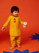 Newborn Kesari Tassel Girls Set Somersault