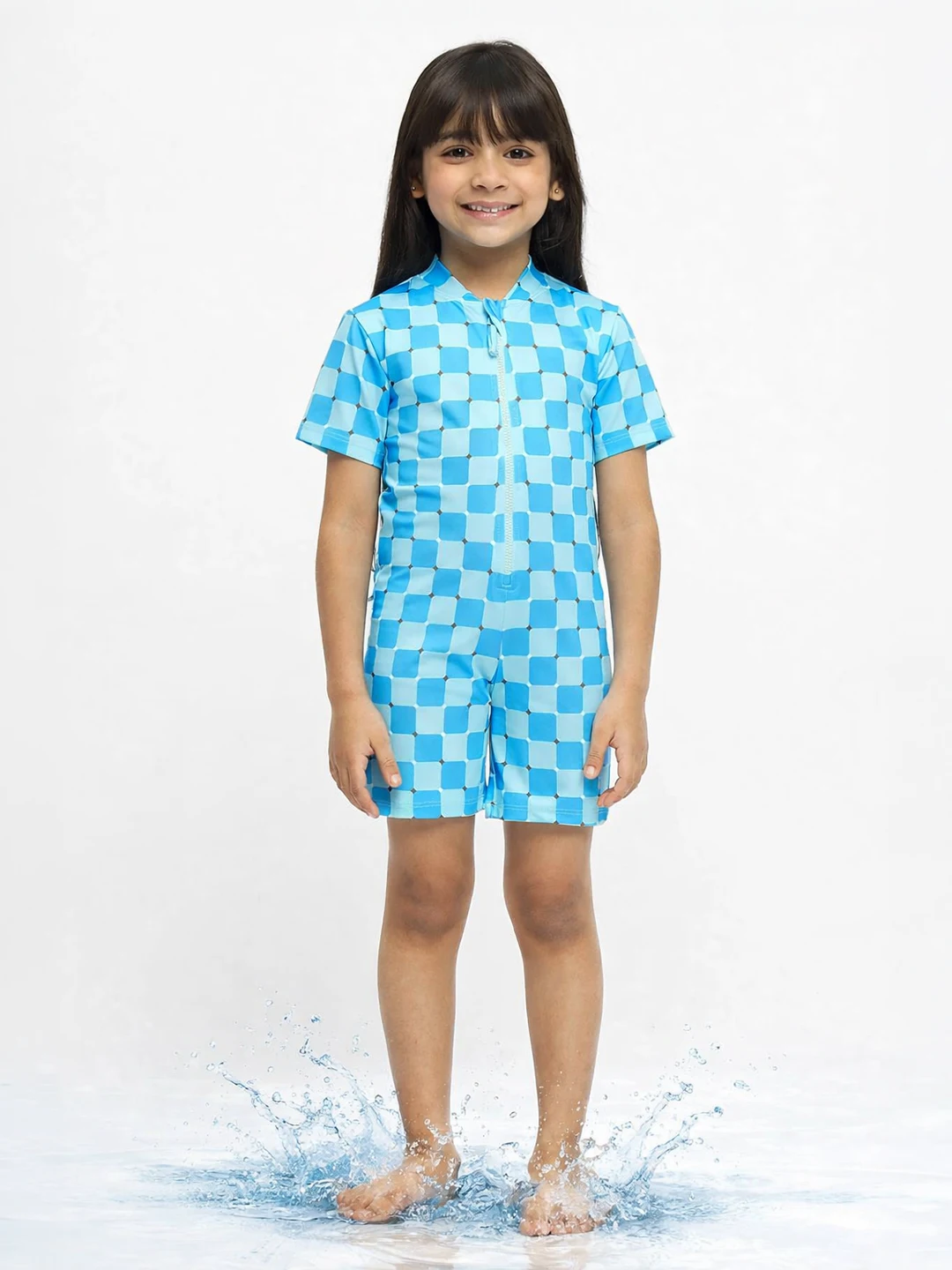 Blue Sky Girls Swimsuit