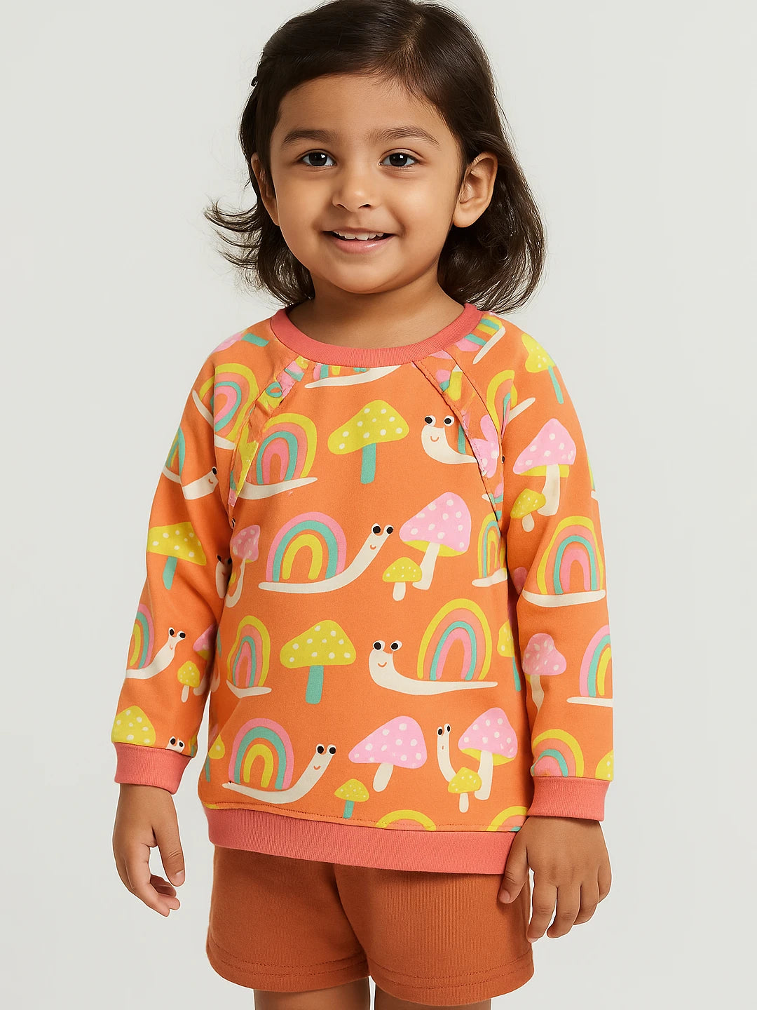 Rainbow Snail Sweatshirt