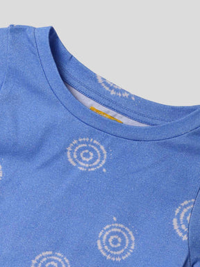 Cobalt Blue Swirl Top Somersault