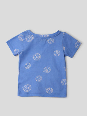 Cobalt Blue Swirl Top Somersault