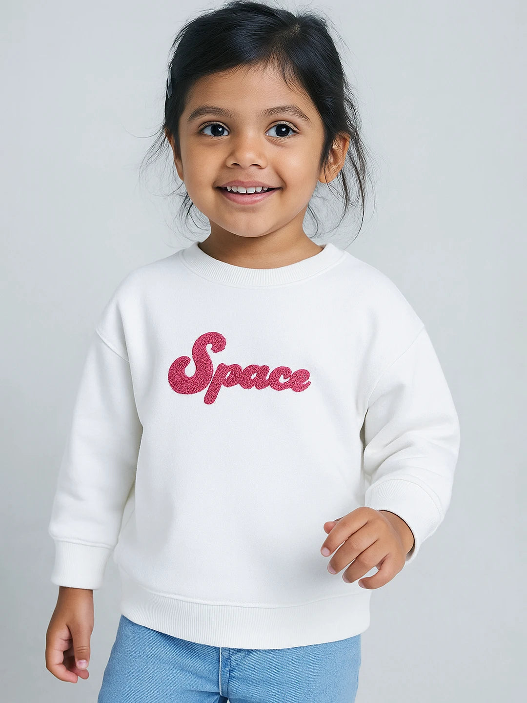 Space Embroidered Sweatshirt
