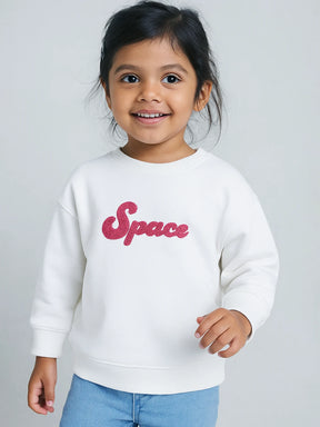 Space Embroidered Sweatshirt