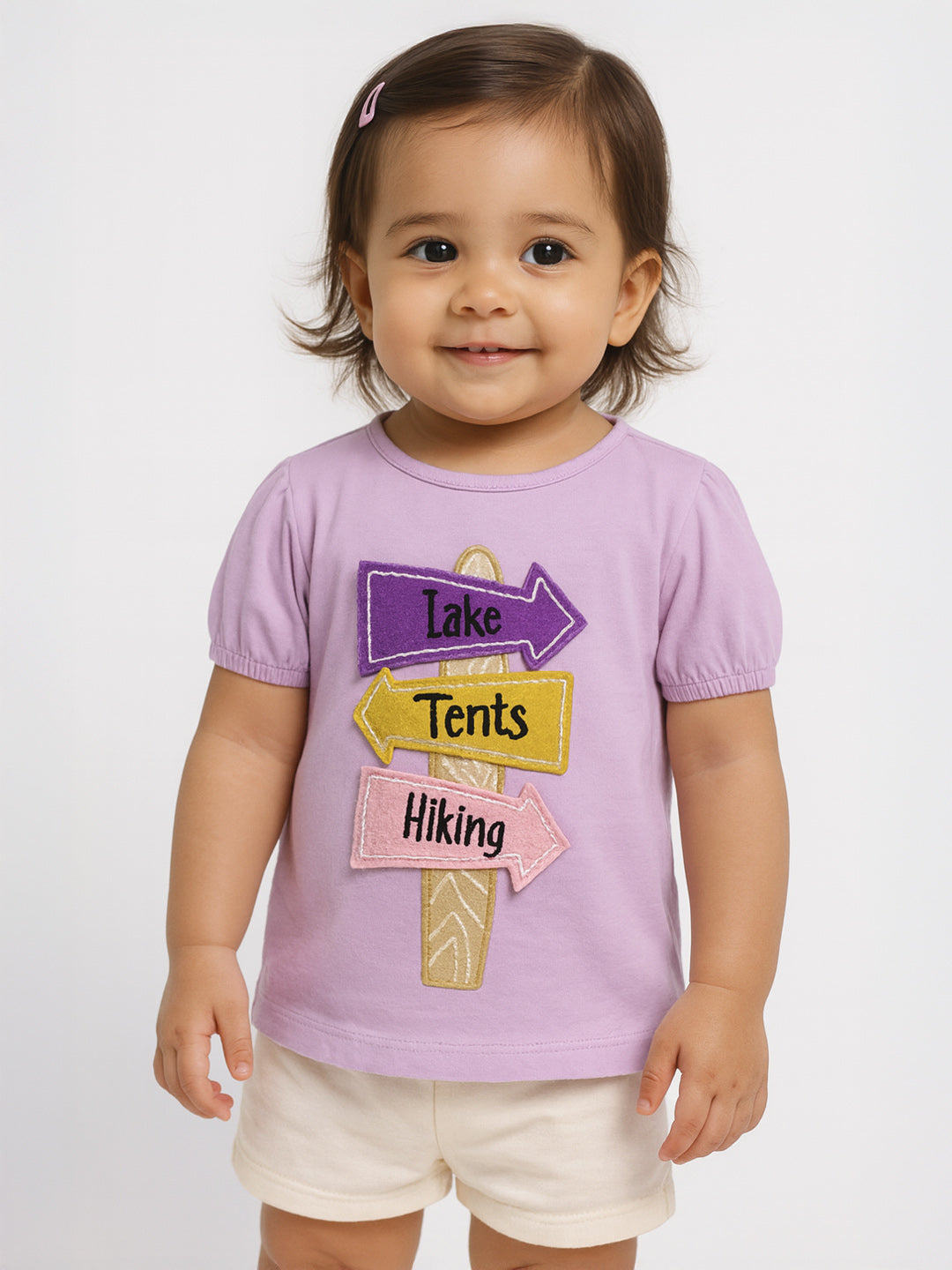 Lake Tents Hiking Applique Cotton Top
