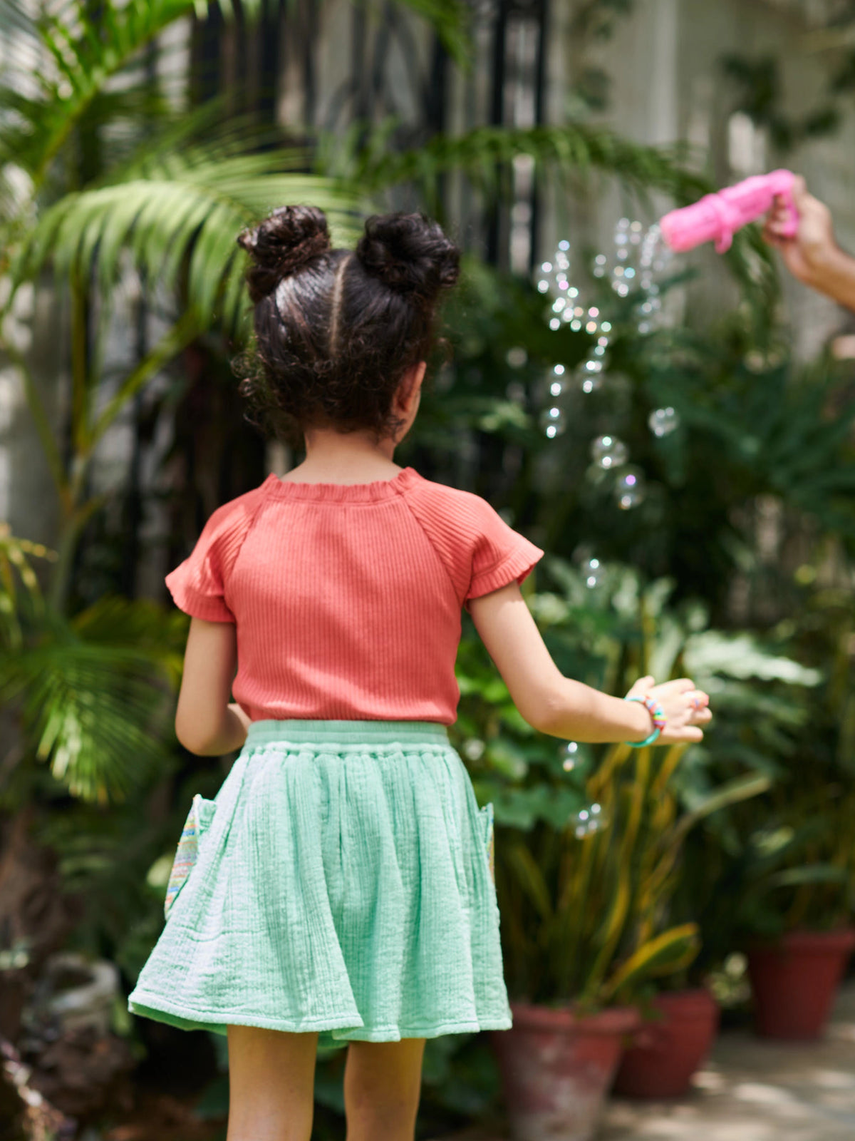 Pocket Hearts Skirt Somersault