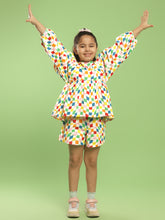 Crooked Check Top & Shorts Set Somersault