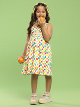 Crooked Check Smocked Dress Somersault