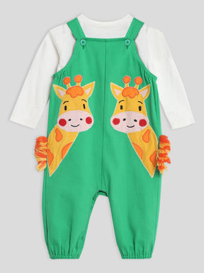 Giraffe Romper with Tee Somersault