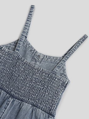 Denim Romper Somersault