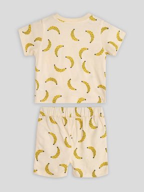 Banana Tee & Shorts Set Somersault