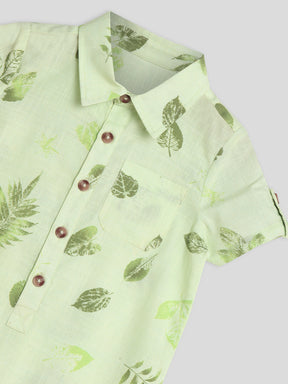 Leafy Romper Somersault