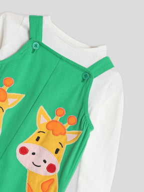 Giraffe Romper with Tee Somersault