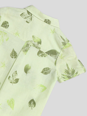 Leafy Romper Somersault
