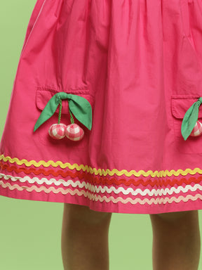 Cherry Rick Rack Skirt Somersault