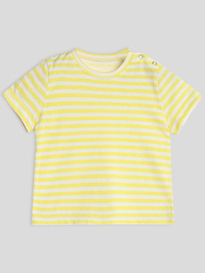 Little Bug Dungaree with Stripe Tee Somersault
