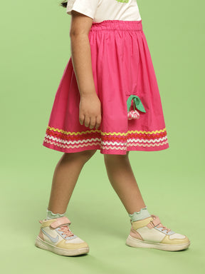 Cherry Rick Rack Skirt Somersault