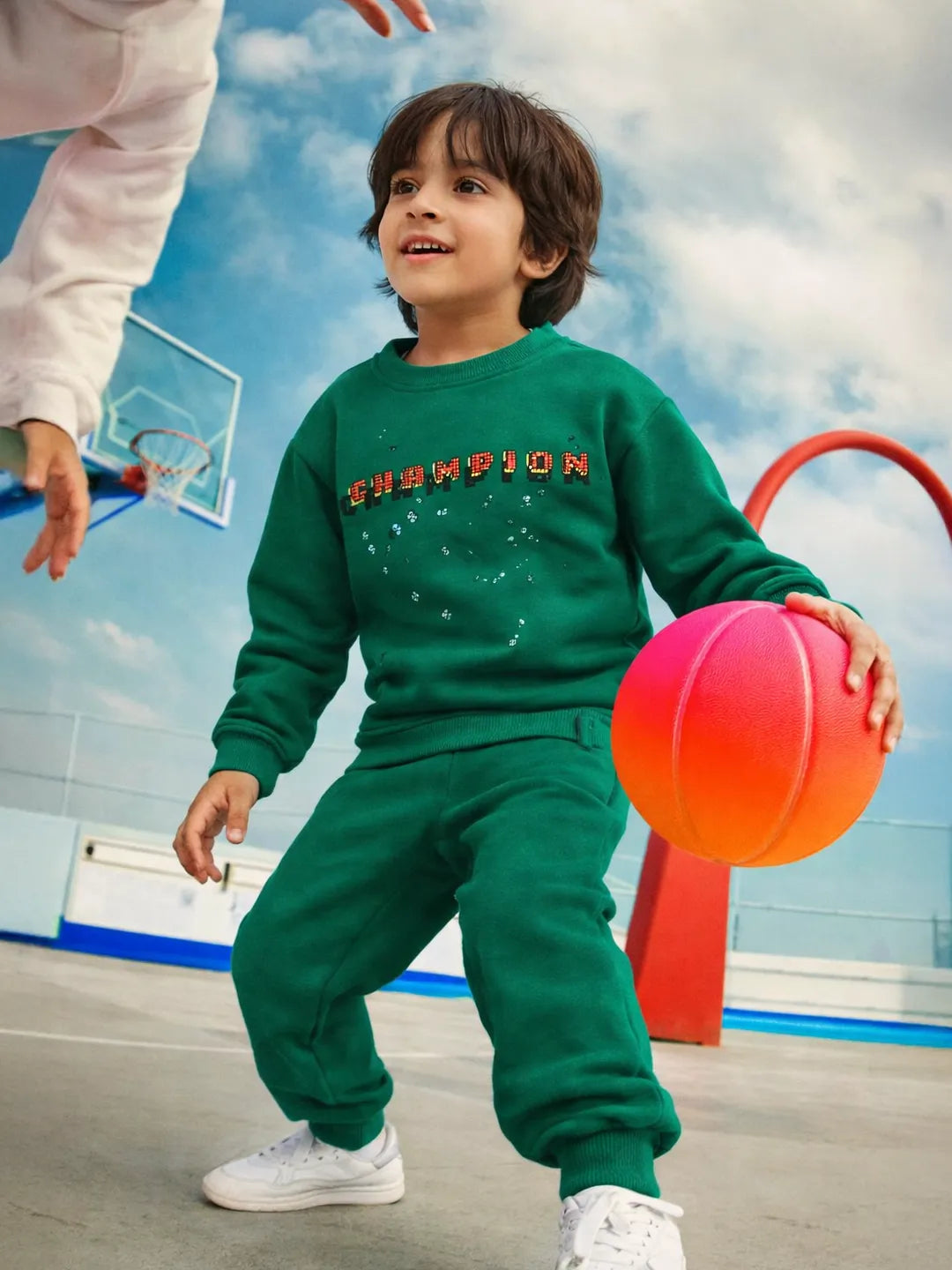 Champions Sweatshirt & Joggers Set