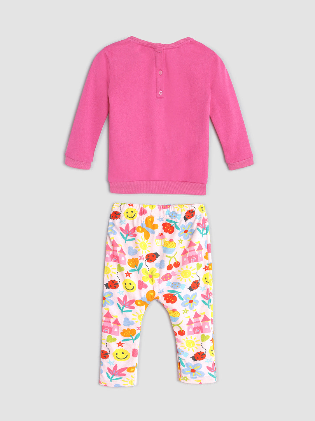 Printed Tee with Legging Set