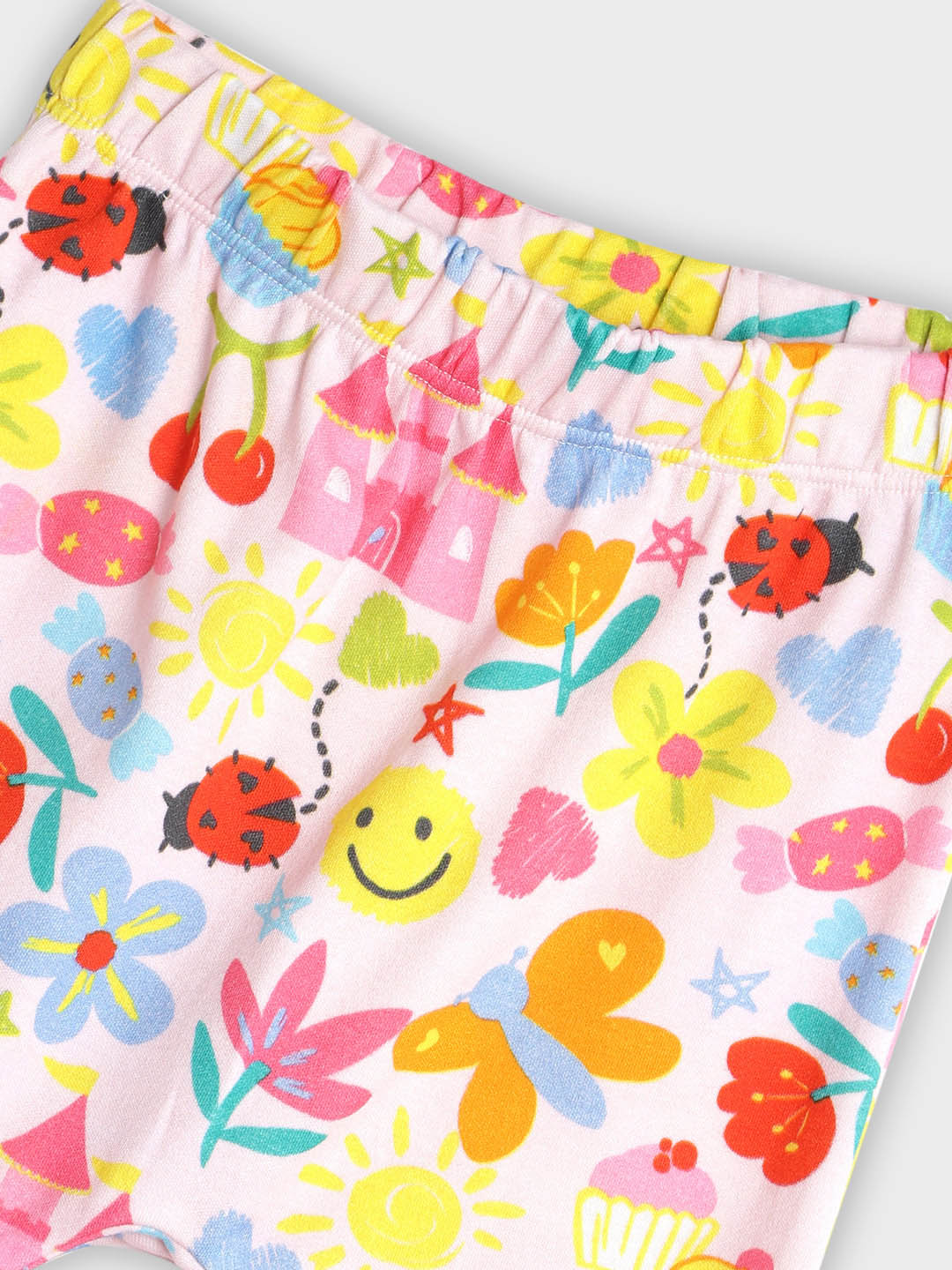 Printed Tee with Legging Set